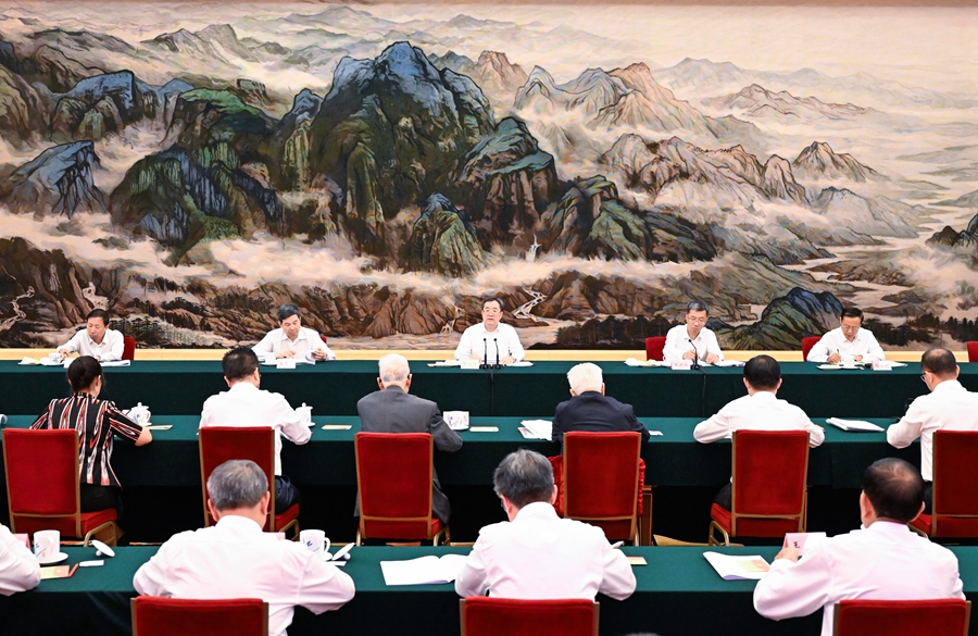 9��9�գ�ȫ�������ʦ������̸���ڱ����ٿ����й��������ξֳ�ί������Ժ��������Ѧ���ϯ���飬����ϰ��ƽ���ź���ǿ��ʾ���������»������ ��� ��