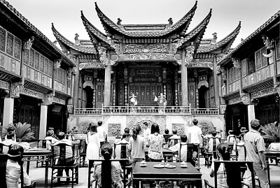 南京溧水古戏台。资料图片