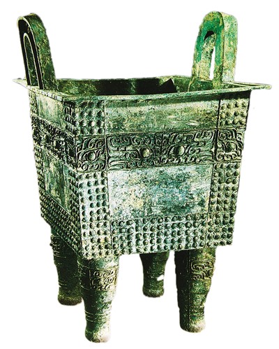 商代“杜岭一号”方鼎。 本文图片均由郑州商都遗址博物院提供