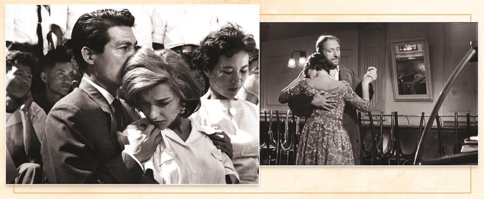 �ڶ�ʮ�����Ϻ����ʵ�Ӱ�ڡ����ʦ�¾�����Ԫ����չӳ�����ɶ���˹����ӰƬ����ͼΪ���㵺֮�������գ���ͼΪ�������롷���ա�