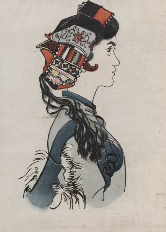 ������ ����ʫ�꡷25.5��12.9cm 1955��