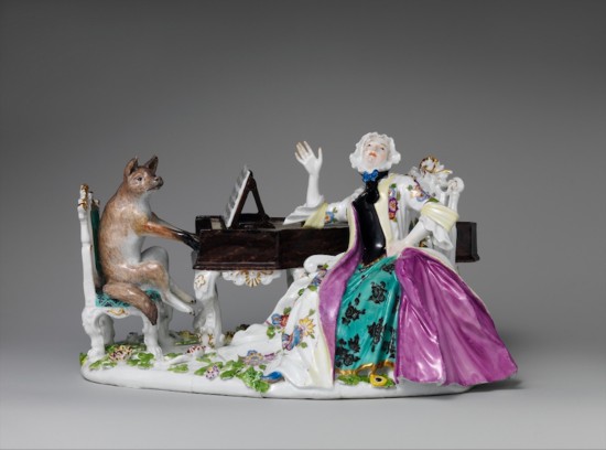 ��˹���ȡ���������ͺ��꣨Faustina Bordoni and Fox�����մɰڼ����¹���Լ1743��