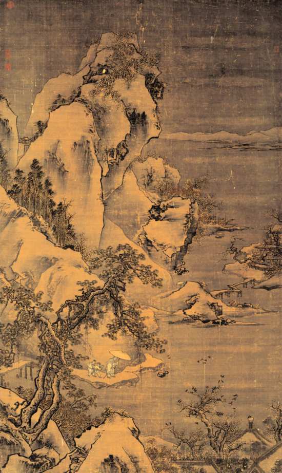 明 朱端《寻梅图》