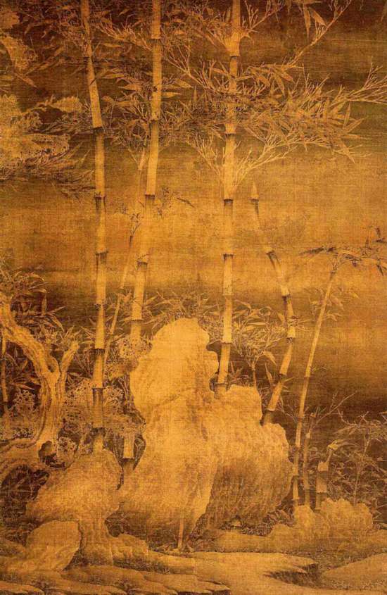 五代 徐熙《 雪竹图》